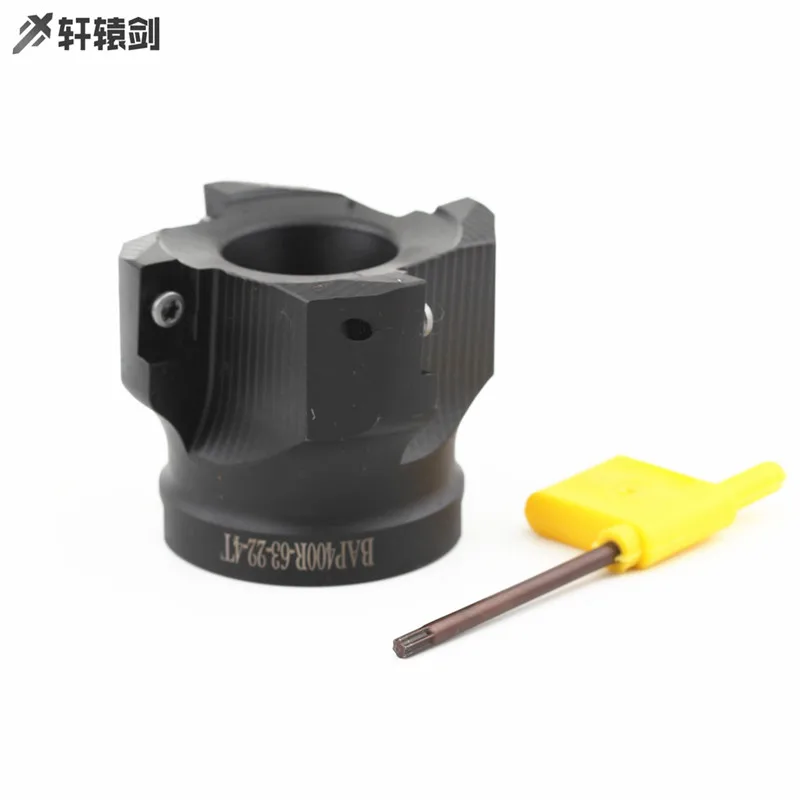 BAP400R-40-22-4T-H 50 63 160 6T 7T 10TRight угол плеча передний конец фреза CNC инструмент карбида вставки APMT1604