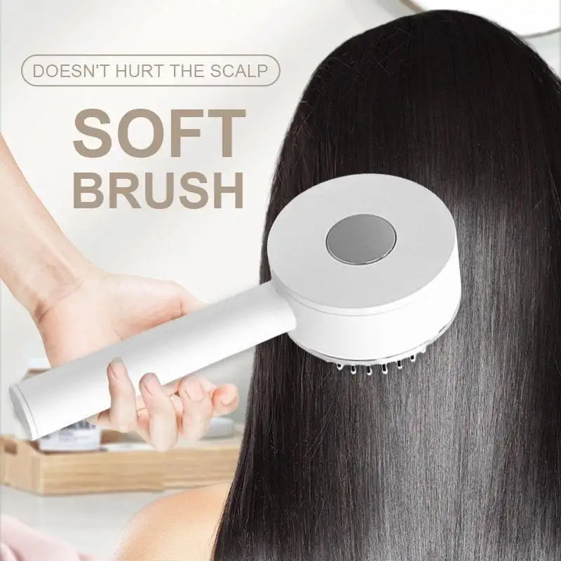 3D Air Cushion แปรงนวดป้องกันไฟฟ้าสถิตย์หนังศีรษะ Air Cushion หวีนวดแบบพกพาหวีผมสำหรับสตรีผมยาว Dropshipping
