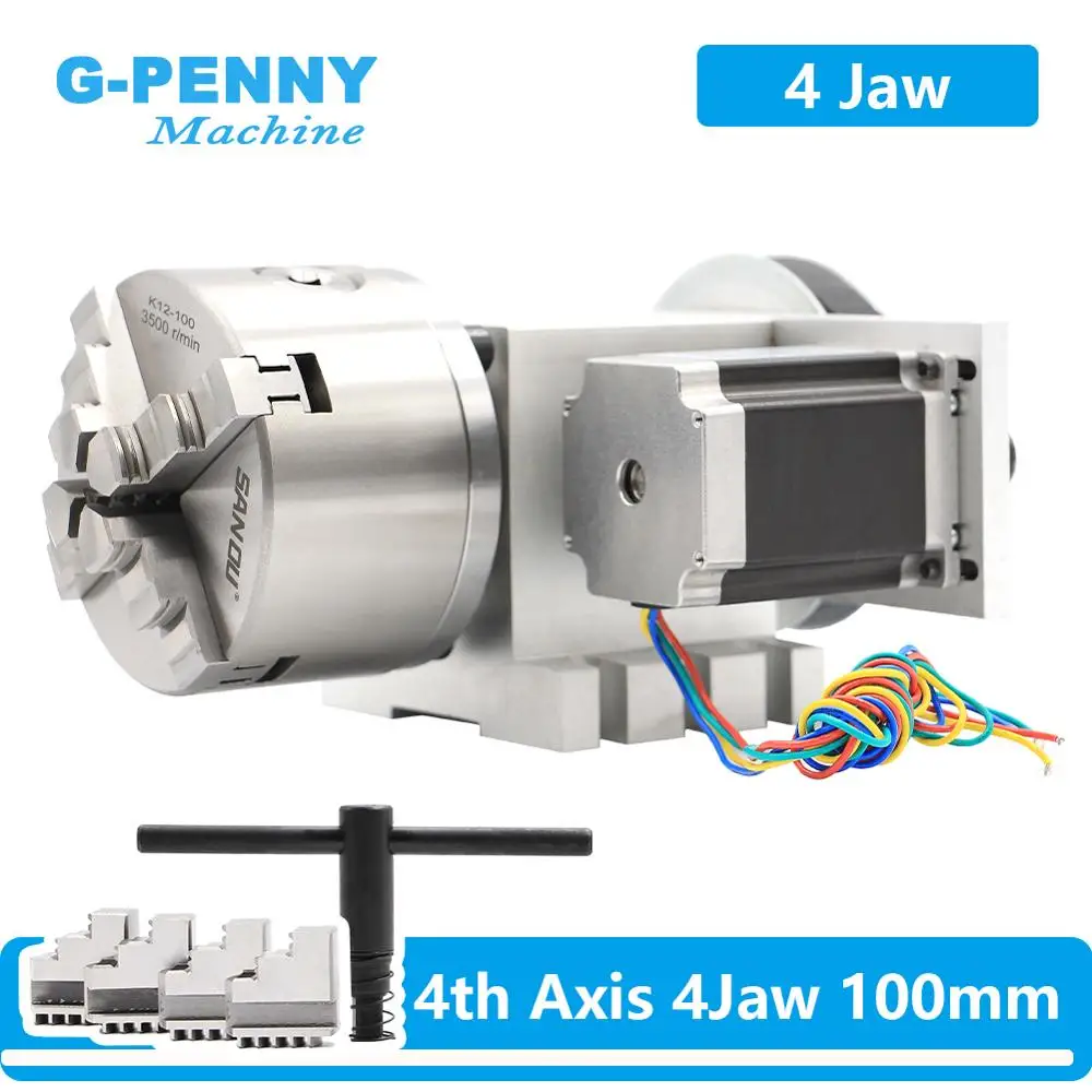 maxila 100 mm cnc 4th eixo relacao de reducao 61 cnc dividindo cabeca rotacao um eixo kit nema23 para trabalhar madeira maquina de gravura 4 01