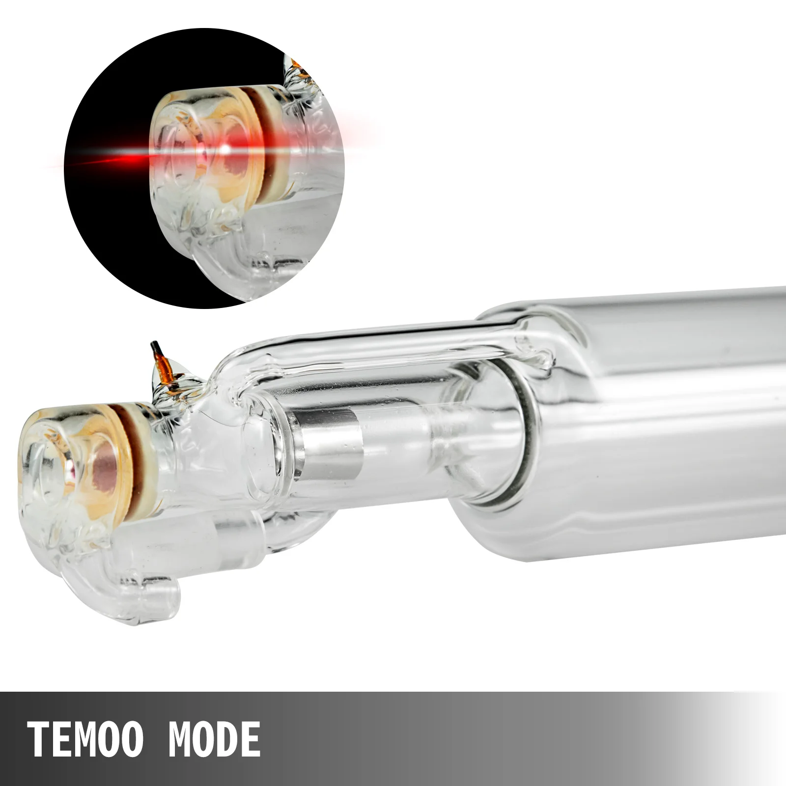 VEVOR 40W CO2 Laser Tube Stable Powerful 700mm Length Laser Engraver for Woodworking Laser Marking CNC Engraving Cutting Machine