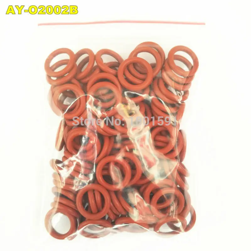 free shipping 200pieces fuel injector upper oring 7.8*1.9mm rubber seals for toyota mazda repair kits  ASNU17  (AY-O2002B)