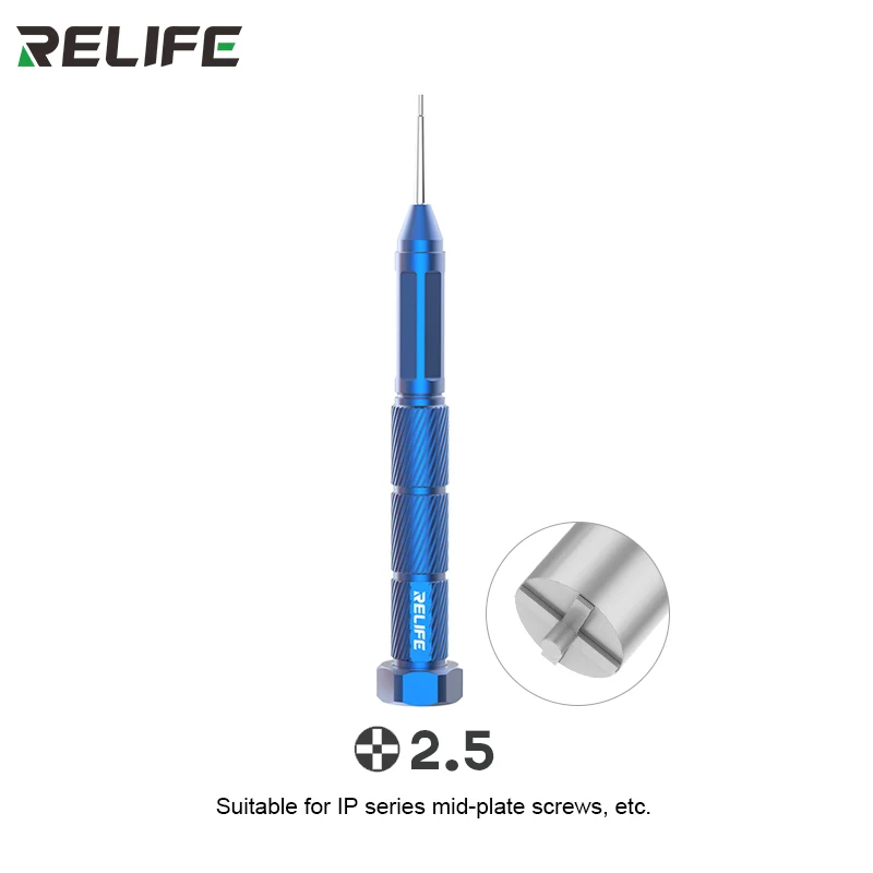 RELIFE RL-727 ثلاثية الأبعاد مفك الدقة المغناطيسي تفكيك المسمار إصلاح الأدوات اليدوية ل الهواتف المحمولة مفك مسامير الكمبيوتر بت