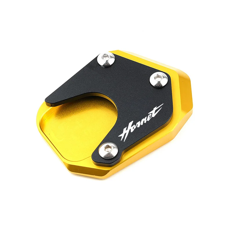 Motorcycle CNC Kickstand Foot Side Stand Extension Pad Support Plate For HORNET CB600F 2008-2013 CB900F 2002-2007