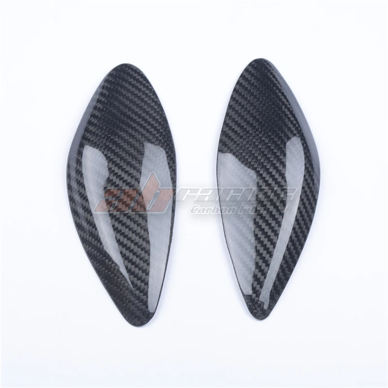 Tank Corner Side Guard Cover Crash Protector For Yamaha YZF R6 2008 - 2016 Full Carbon Fiber 100% Twill