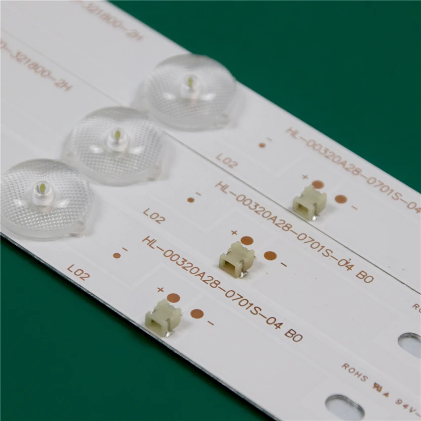 598mm LED TV Bands For Proscan PLDV321300-D 32" TV LED Bars Backlight Strips CX315DLEDM LE-3228A Line Rulers Array TLJ32C7LED