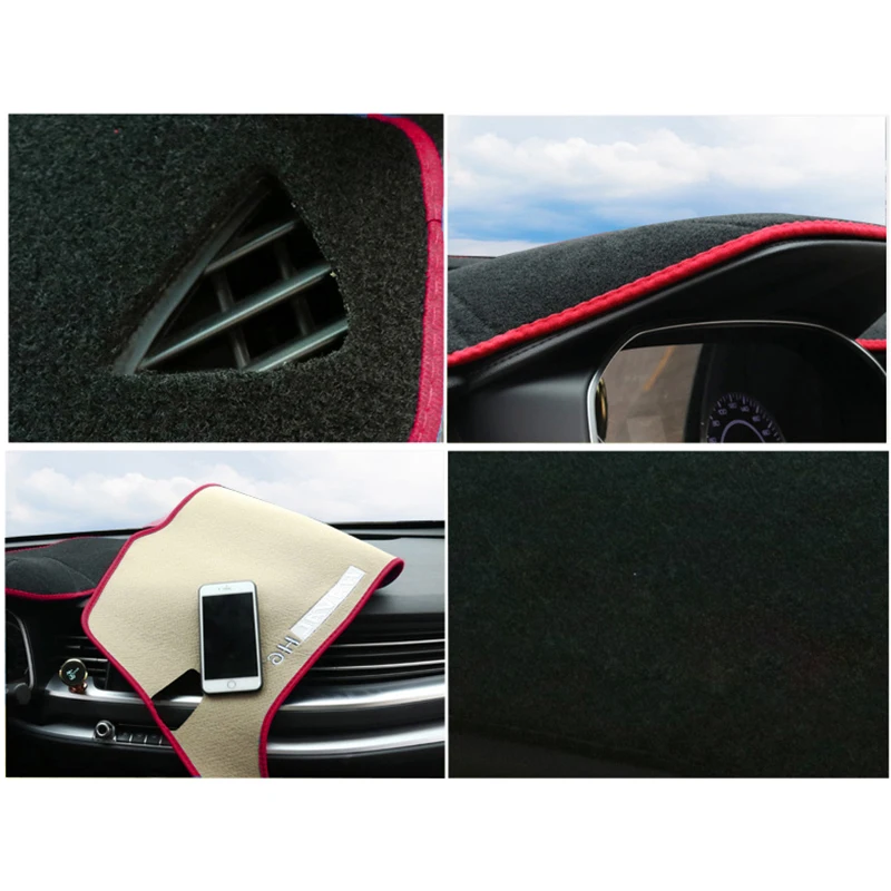 Car Dashboard Sun Shade Cover Mat For Hyundai Solaris Accent Verna RB 2011 2012 2013 2014 2015 2016 2017 2018 2019 Accessories