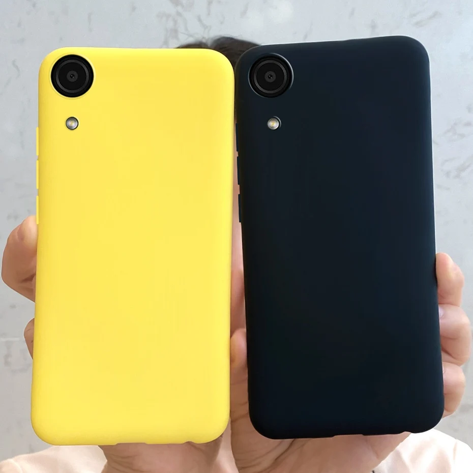 Soft Case For Samsung Galaxy A03 Core Phone Case Matte TPU Plain Color Back Cover For Samsung A03 Core A 03 A03S A032F Funda