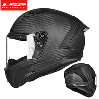 LS2 THUNDER Full Face Motorcycle Helmet ls2 ff805 carbon fiber helmets double D-ring