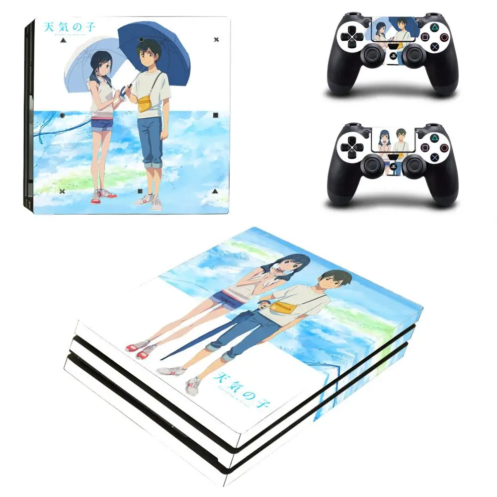 Wietrzenie z tobą PS4 Pro naklejki Play station 4 skórka naklejka naklejka na konsolę PlayStation 4 PS4 Pro i skórki kontrolerów