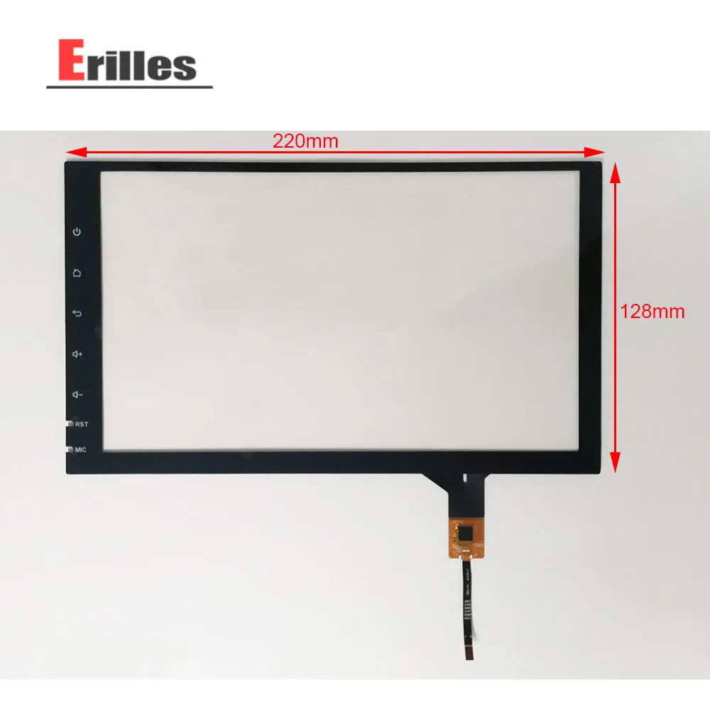 New 9inch 220mm*128mm 220*128 6Pin GT911 ZP24480 JTS018 JTS368 090 Touch Panel Digitizer Screen Replacement For  Benz B200 ML