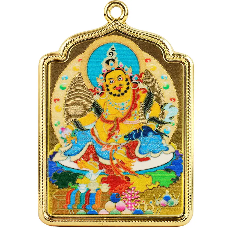 

Kaiguang Tangka Empty Tibetan Life Buddha Statue Hanging 12 Zodiac Male and Female Patron Saint