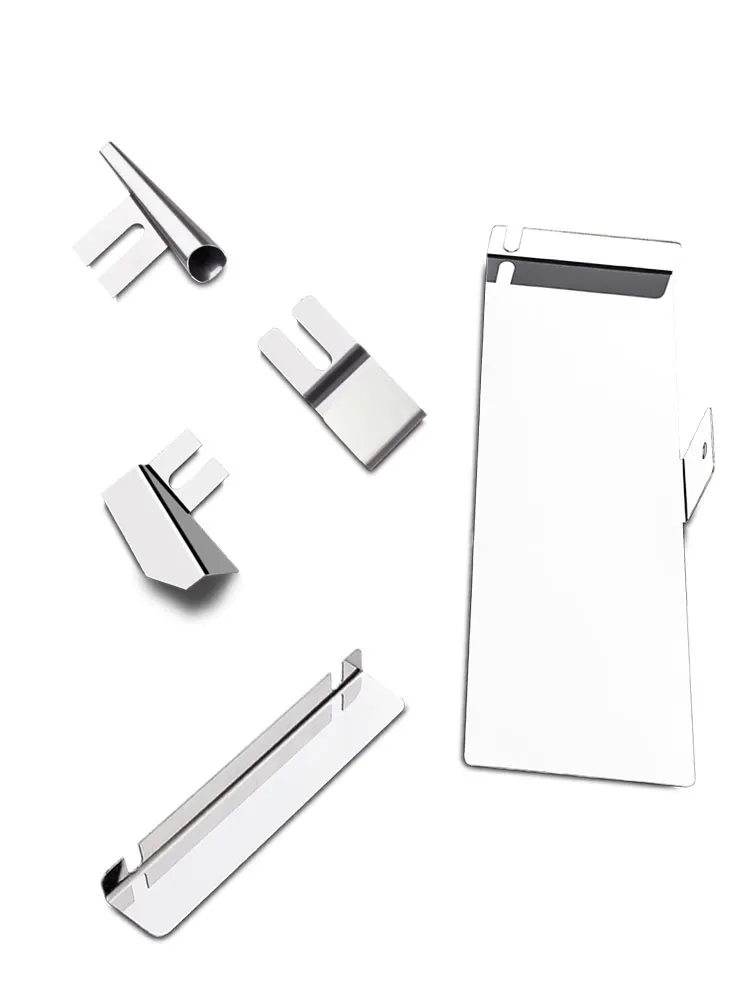 KN95ผู้ใหญ่แบนหน้ากากปิดหน้าทั่วไปสะพานจมูกเจาะเครื่องปาก Baffle Curling ชิ้นอะไหล่