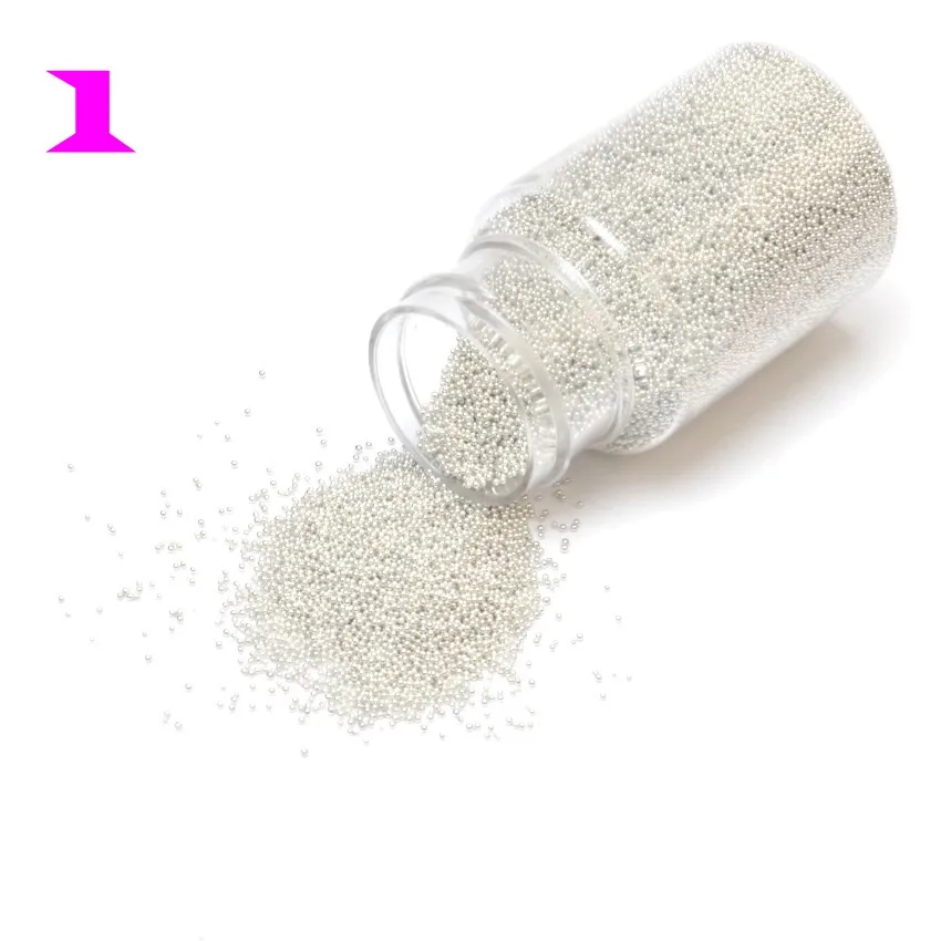 Jewelry Findings Diy 1 bottle（50gram）0.7mm Micro No Hole Glass Seed Beads Embellishment Scrapbooking