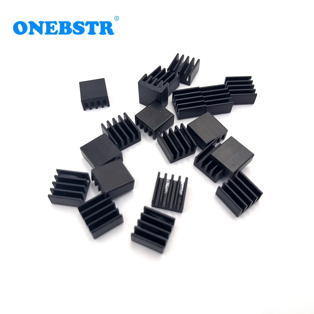 20Pcs/Lot Aluminum Routing 8.8X8.8X5mm Heatsink Electronic Chip Cooling Radiator For A4988 Module Set Hot Sales