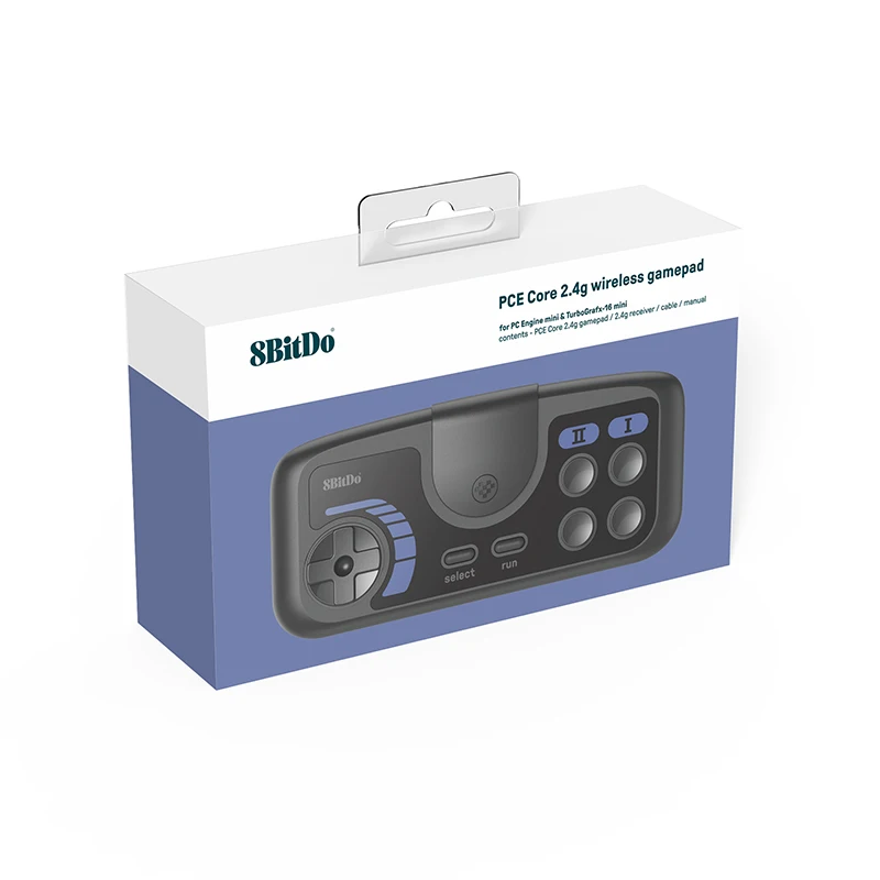 8BitDo PCE Core 2,4G Wireless Gamepad Controller für PC Motor Mini PC Motor CoreGrafx Mini TurboGrafx-16 Mini für Schalter – Detail 16