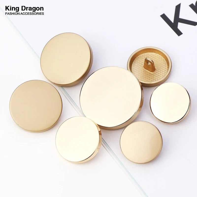 Neu eingetroffen: Metallknöpfe in Gold und Schwarz für Jeans und Hemden, 6 Stück, 9MM-30MM, für Handarbeiten und Näharbeiten, günstig, hohe Qualität, KD883 – Detail 5