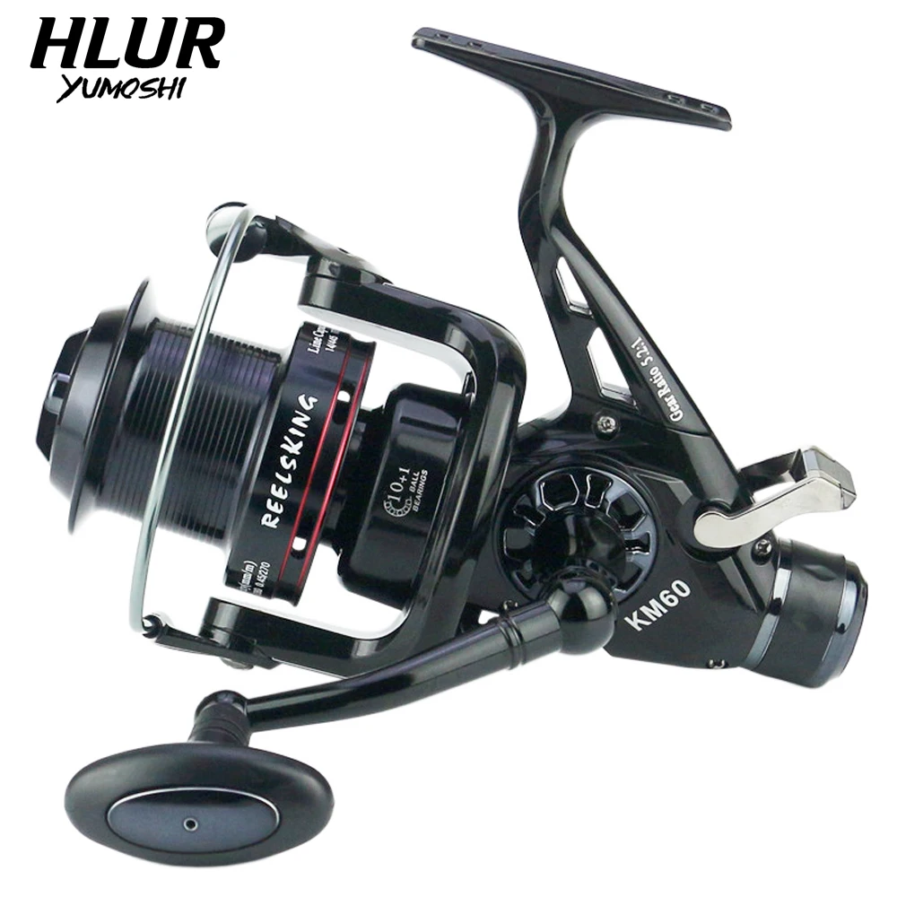 

Double Release Force Metal Head Front And Rear Brake Line Wheel Fishing Gear Metal Arm Pole Throwing Reel