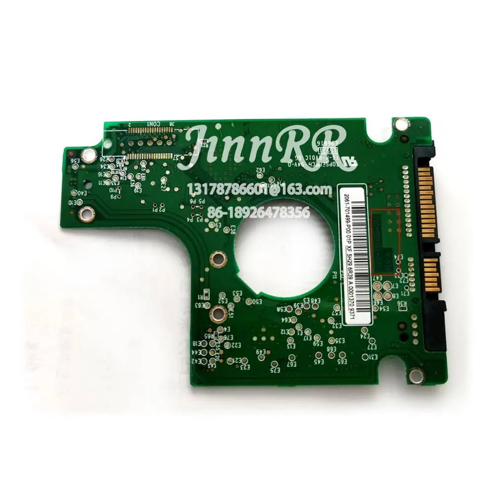 PCB board 2060-701499-000 REV A per WD 2.5 SATA riparazione del disco rigido di recupero di dati