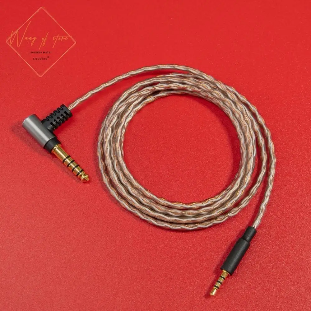 2.5Mm 4.4Mm Occ Balanced Audio Cable For Denon Ah-D1200 Ah-Gc25 Ah-Gc30 Shure Aonic 50 Headphones 3.5mm Stereo