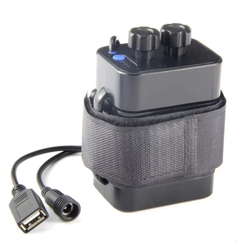 Waterproof 6x18650 Battery Storage Case Box USB Charging 12V Battery Pack DIY Powerbank Case Box For LED Bike Light Smartphone