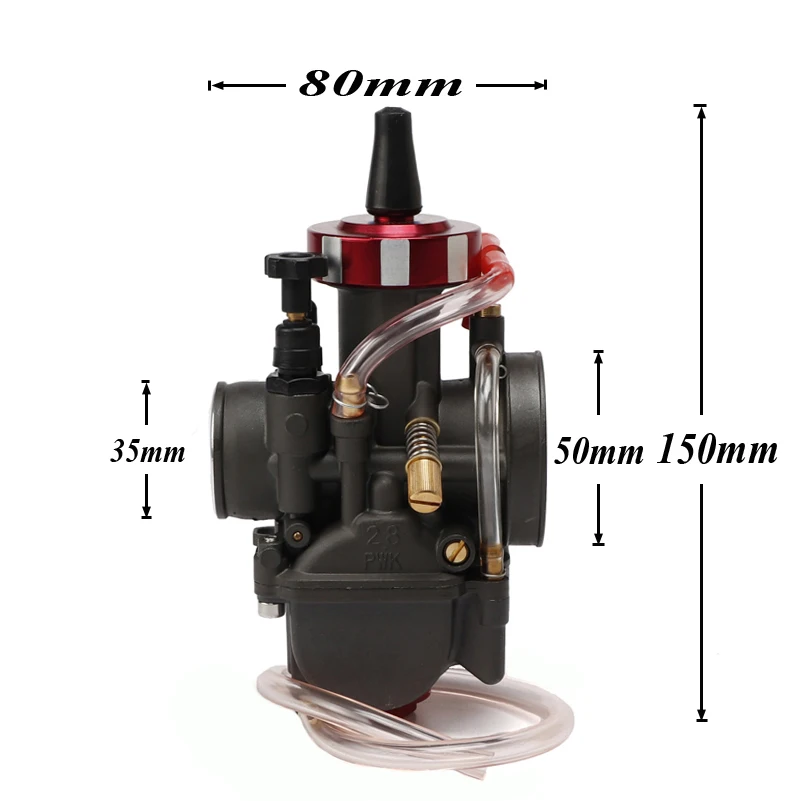 مكربن دراجة نارية عالمي PWK 28 مع نفاث طاقة لياماها لميكوني كوسو للمركبة #3