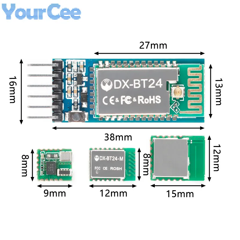 DX-BT24 DX-BT24W DX-BT24-S/A/M/T Wifi Wireless Serial Port Communication Transparent Transmission Bluetooth-compatible Module