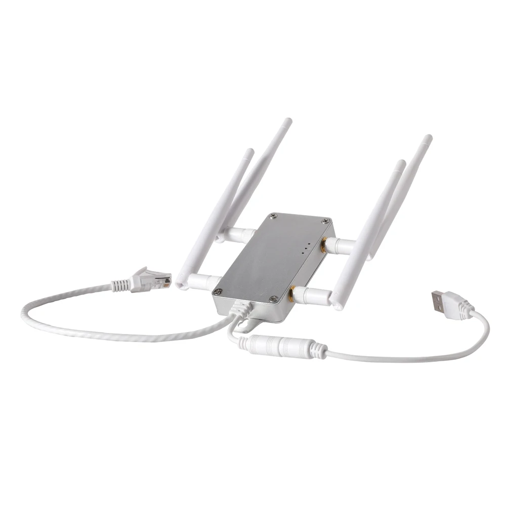 Dual Band 2.4Ghz/5Ghz VBG1200 Industrial High Power WiFi Bridge Wireless Router/Repeater Ethernet Wifi Adapter 4 Antennas