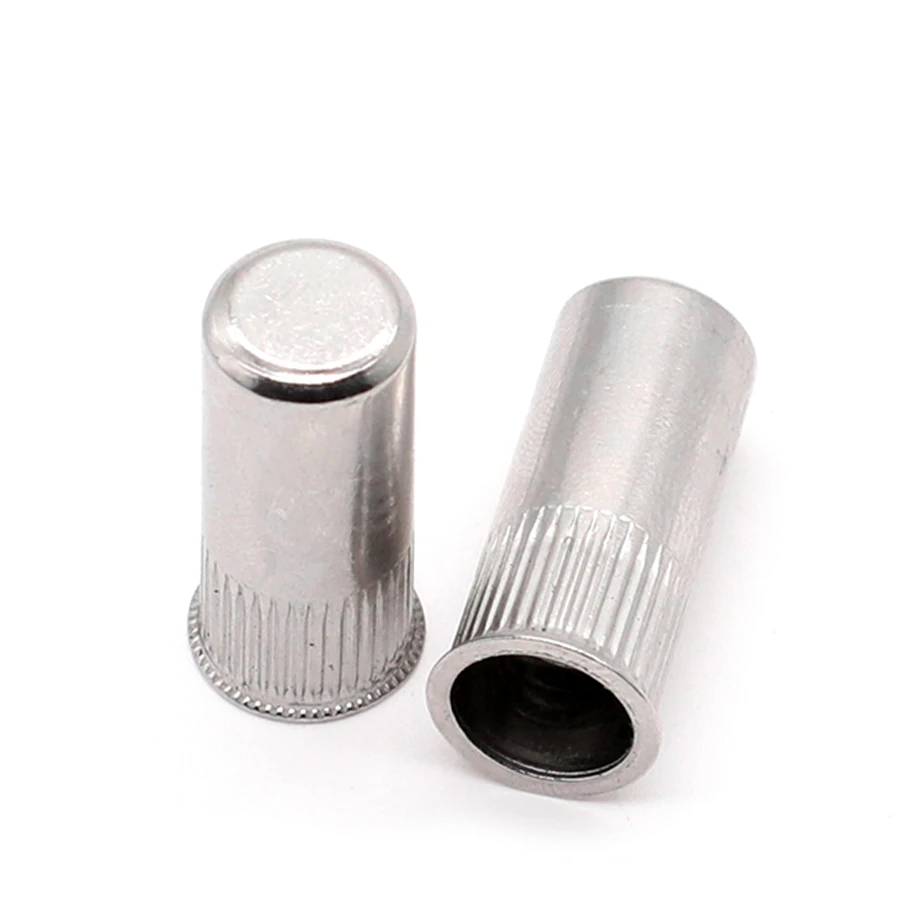 Small Head Blind Rivet Nut, 304/316 Stainless Steel Round Body Rivet Nuts ,K012