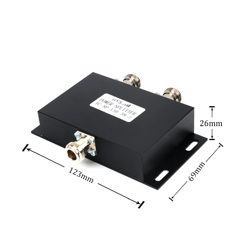 Two Way VHF Antenna  136-174MHz  Power Splitter Two Way Radio Repeater Power Diveder