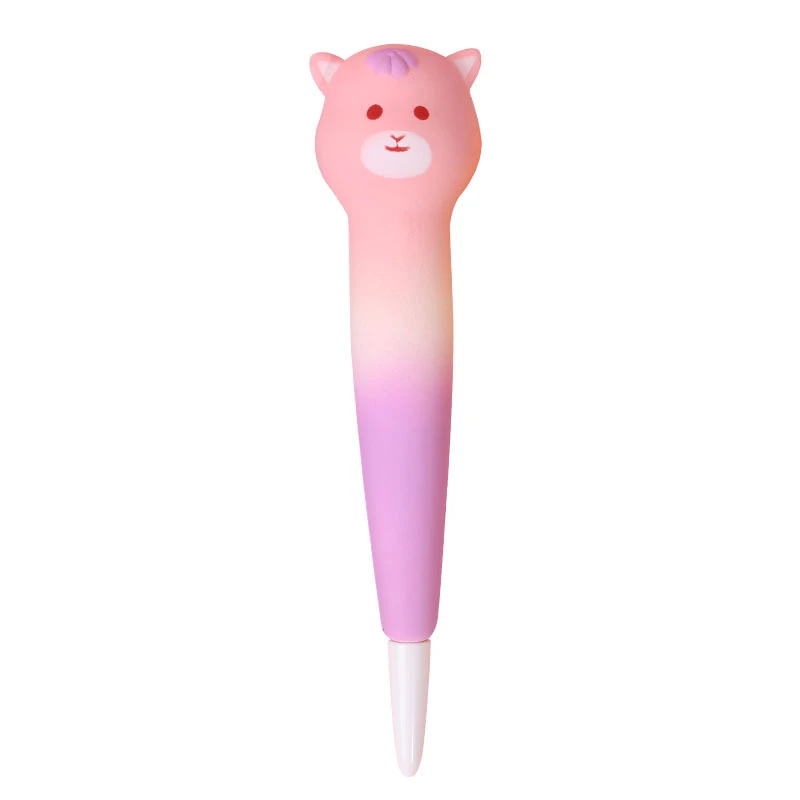 1 Pcs Lytwtw\'s Cute Soft Gel Pen Kawaii Stationery Office School Supply Decompression Creative Sweet Pretty Lovely Cartoon Pen