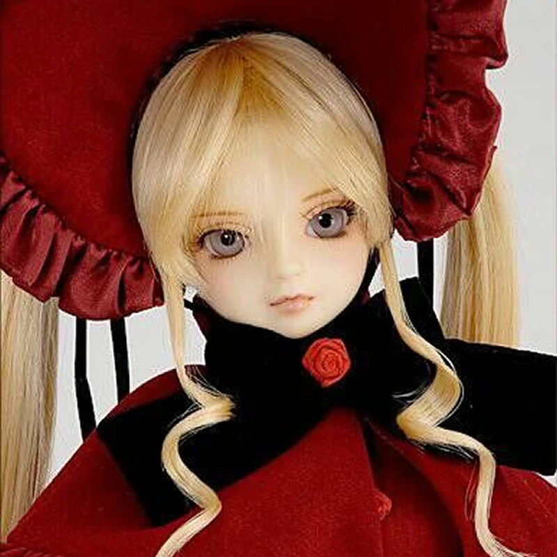 

New full set of clothes wig shoes Special offer 1/3 points female bjd sd doll VS Shinku real red joint spot makeup