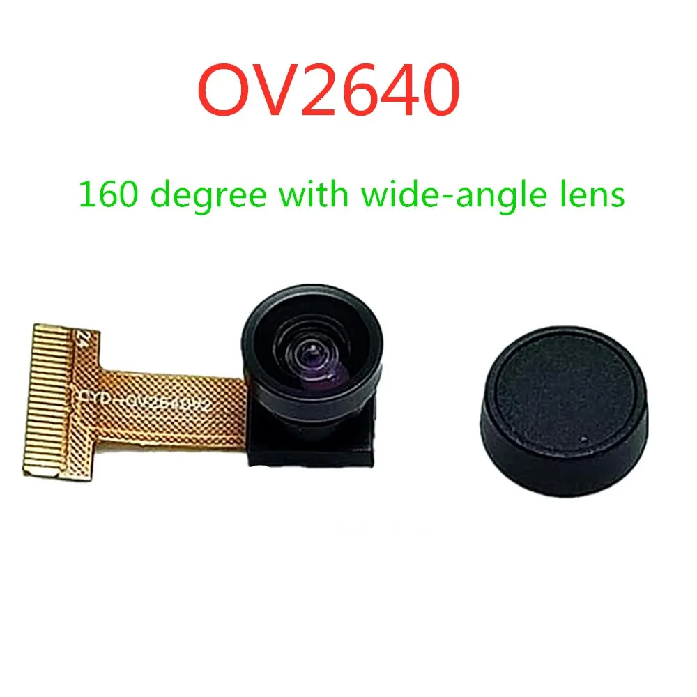 MCU 칩 카메라 모듈, ESP32, 2 백만 픽셀, OV2640, 24 핀, 160 도 광각, 0.5mm 피치, 2.5cm 길이