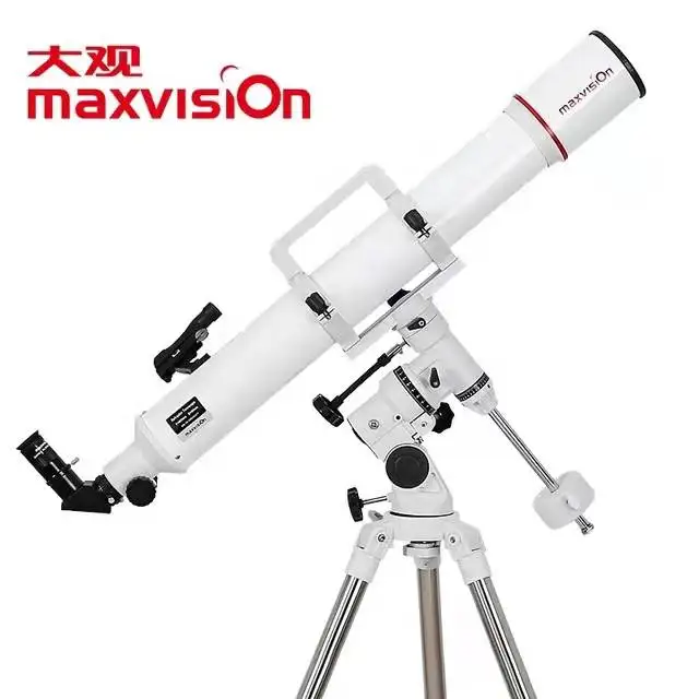 Maxvision  90/900 90EQ Refraction Professional Astronomical Telescope High-Definition Deep Space Stargazing 1.25 Inch Tripod