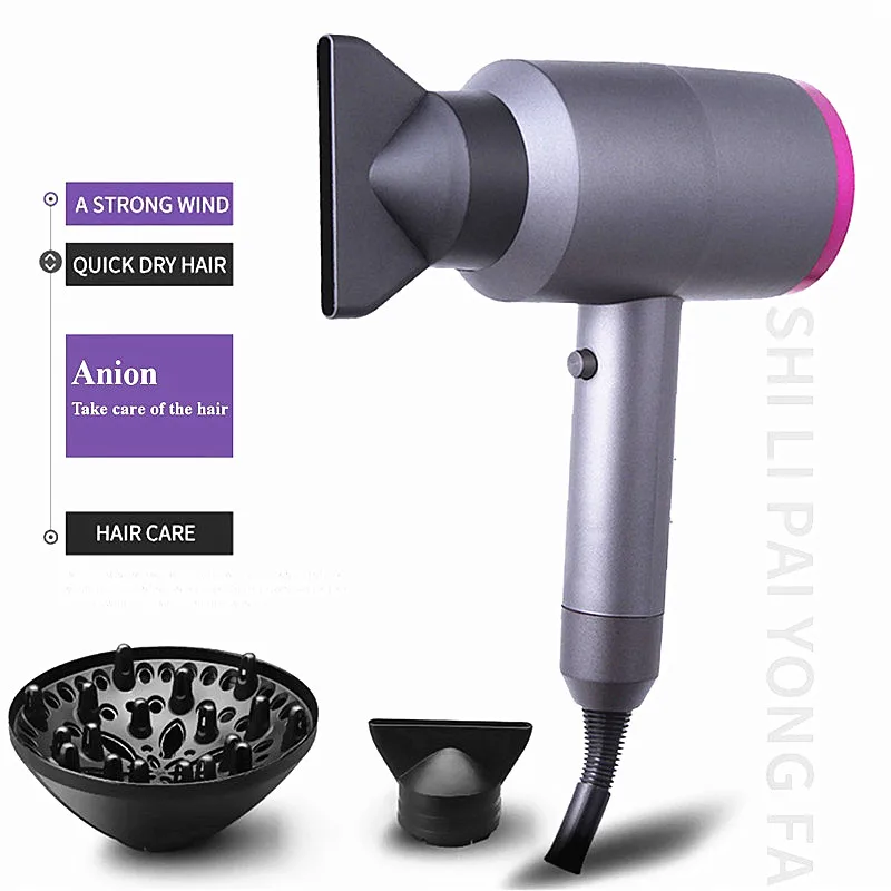 

Ionic Hair Dryer 1100W Professional Salon Ions Hair Blow Dryer Multi-Protection & Noise-Cancelling Hair Dryer For Home Travel