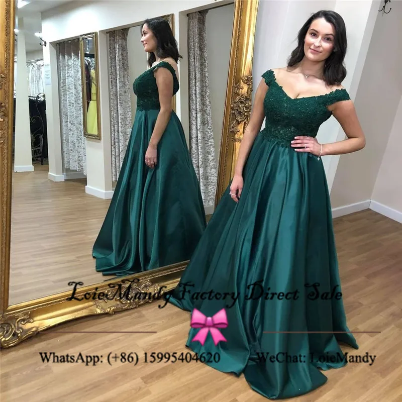 Emerald Green Prom Dresses Long 2022 Luxury Applique Lace Dress Women Party Night Formal Backless Vestido de fiesta de boda