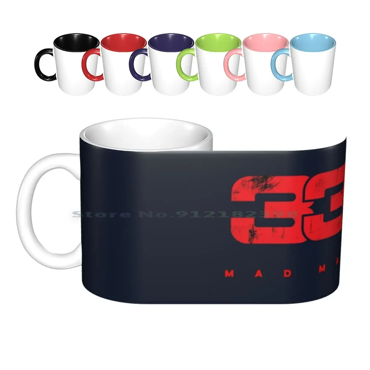 Mad Max Distressed Racing 2020 | Ceramic Mugs Coffee Cups Milk Tea Mug Car Racing Motorsport Driver Monaco Speed Sports Gp