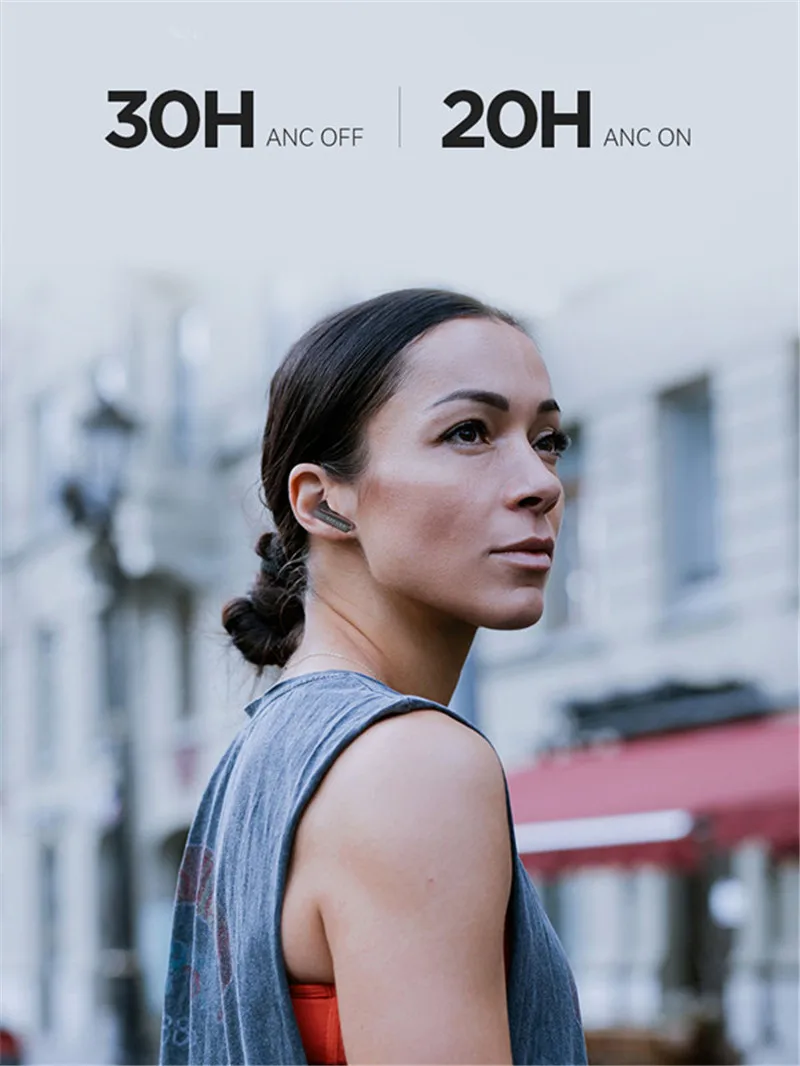 HAYLOU X1 / W1 Bluetooth 5.2 35dB Kép Loại Bỏ Tiếng Ồn Tai Nghe 6-Mic HD Gọi Màn Hình Hiển Thị Công Suất Chống Thấm Nước tai Nghe