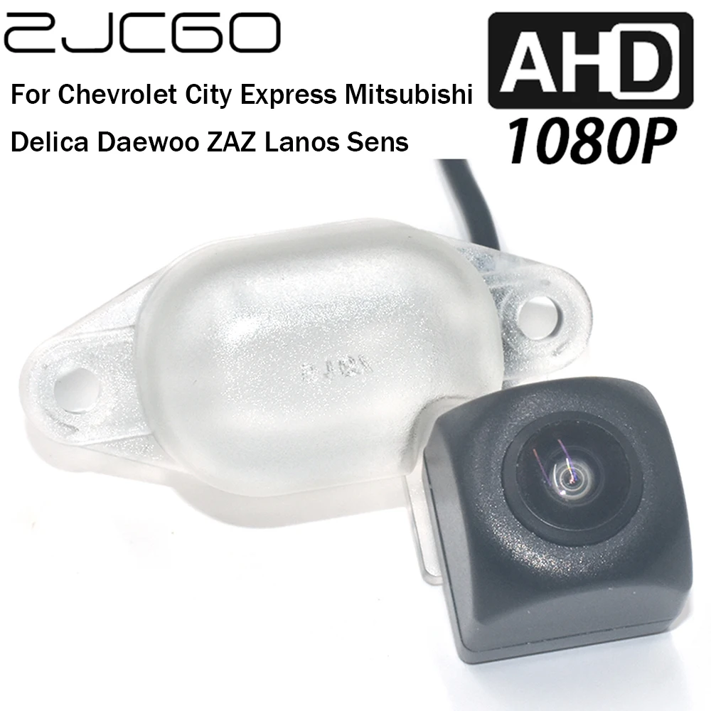 

ZJCGO Car Rear View Reverse Backup Parking AHD 1080P Camera for Chevrolet City Express Mitsubishi Delica Daewoo ZAZ Lanos Sens