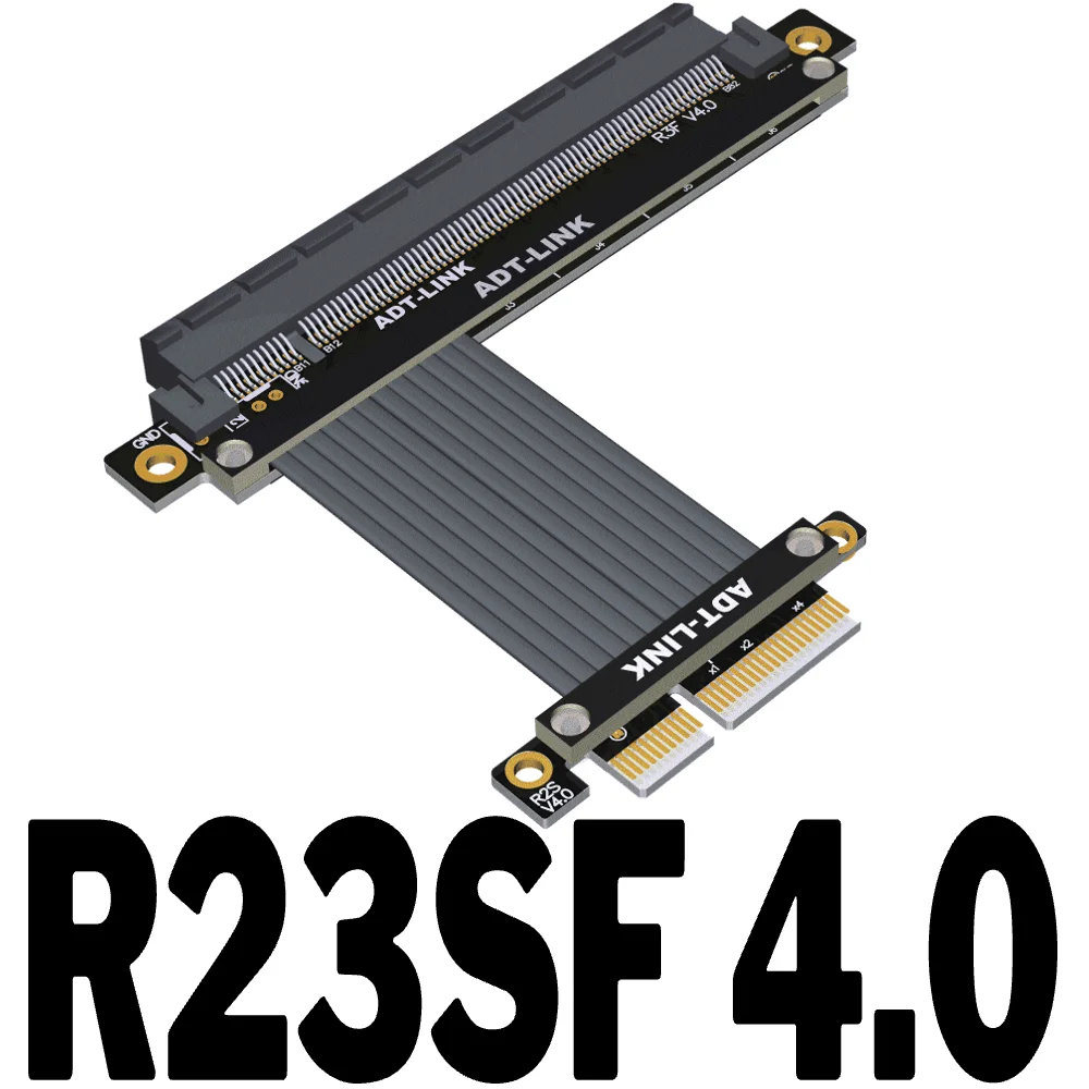 Nuovo cavo di prolunga PCIe 4.0x4 a x16 Full Speed 4.0 pci-e Riser Adapter Extender per scheda grafica per GTX3080ti RX5700xt GPU