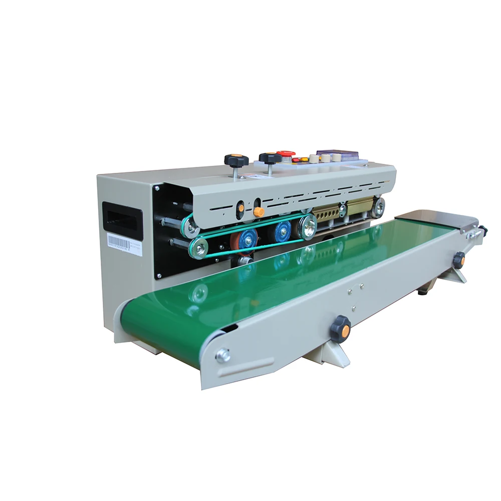 FR-1000ต่อเนื่องเครื่องซีลใหม่เอี่ยม Solid-หมึก Coding Band ซีล