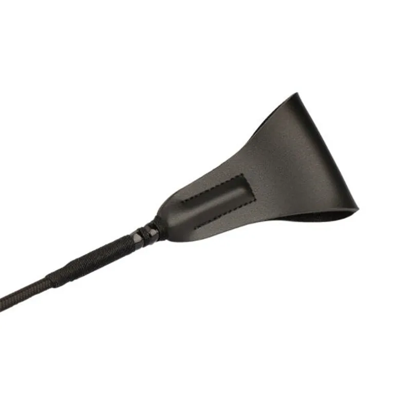Cavassion Equestrian Horse Riding Whip Knight with Diamond-Bordered Handle