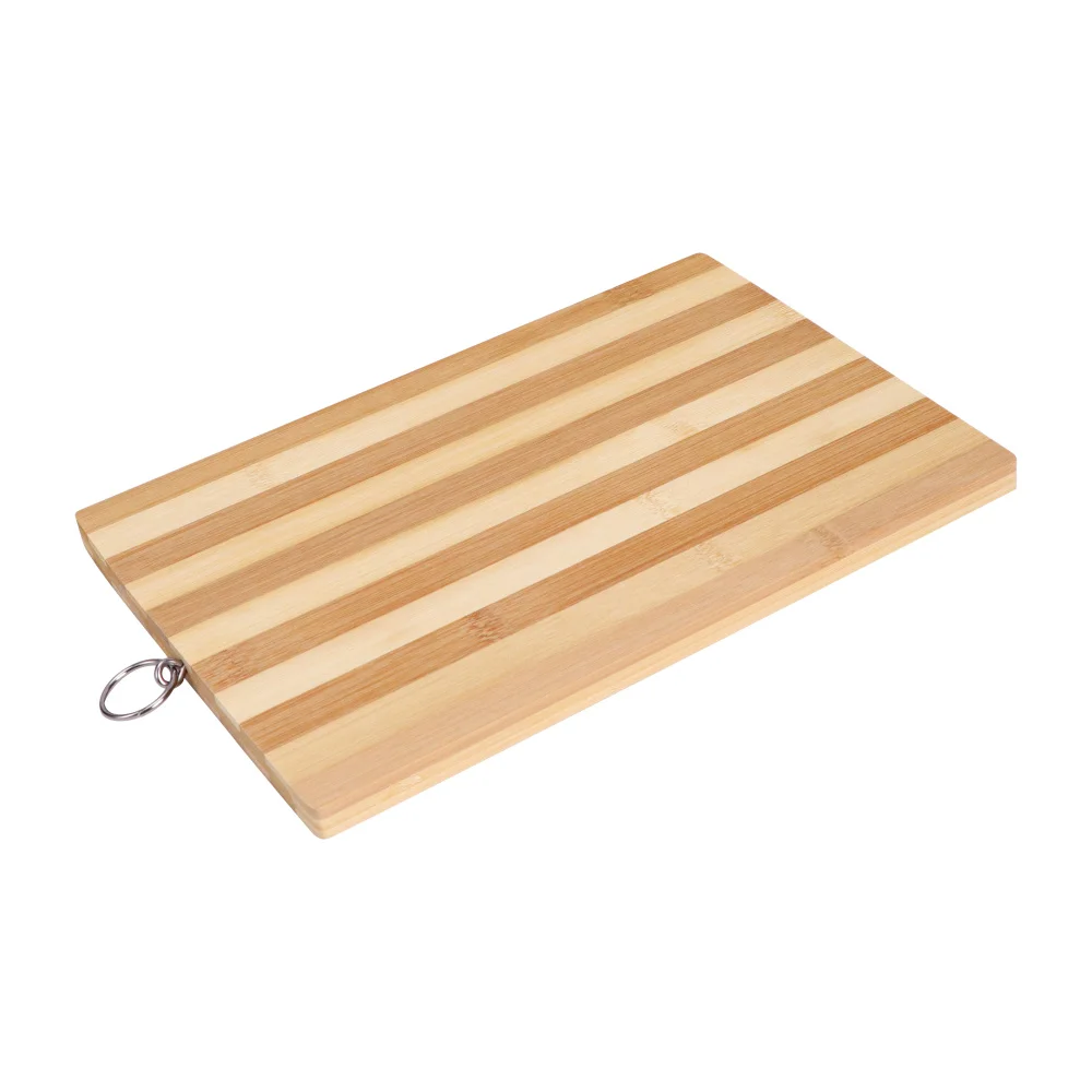 Jaswehome  Kitchen Chopping Board Bamboo Vegetable Fruits Cutting Board Outdoor Camping Rectangular double-sided service board