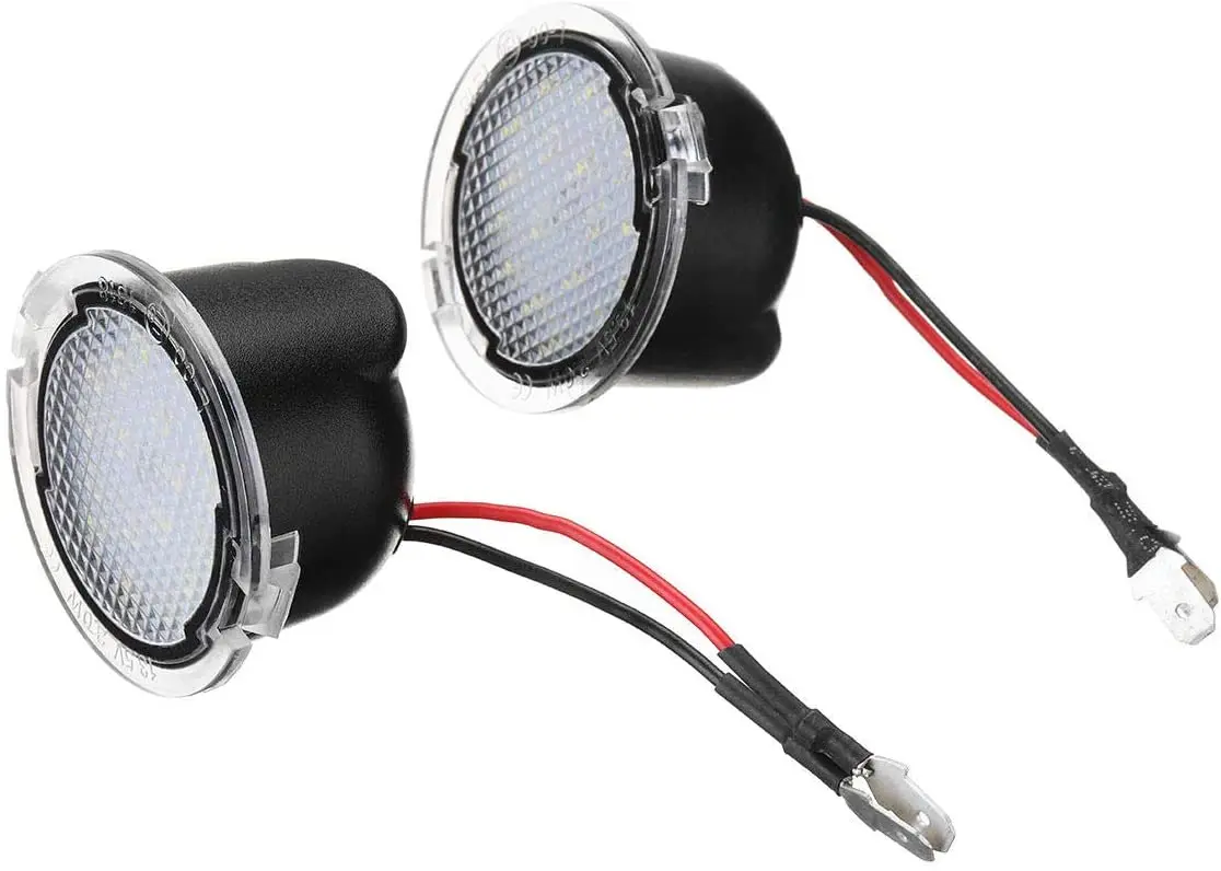 18 LED تحت مرآة البركة ضوء أبيض زوج لفورد S-Max مونديو حافة 605