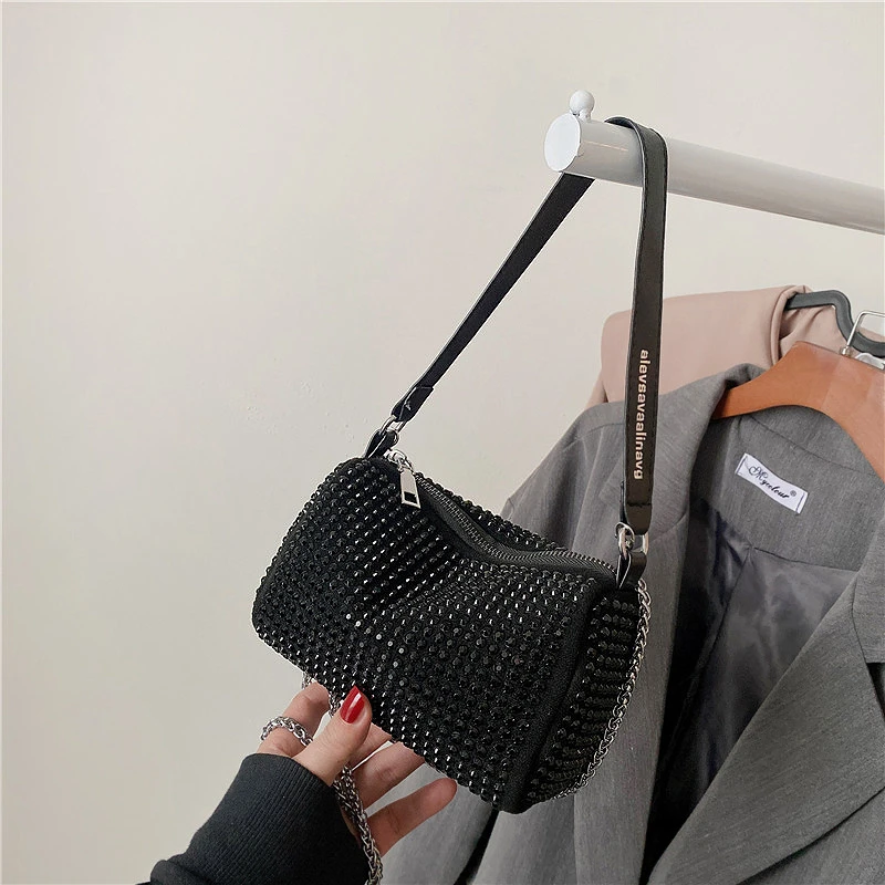 2021 New Girl Clutch Diamond Crossbody Bag Sac Main Femme Women Luxury Leather Handbag Famous Designer Ladies Shoulder Hand Bag