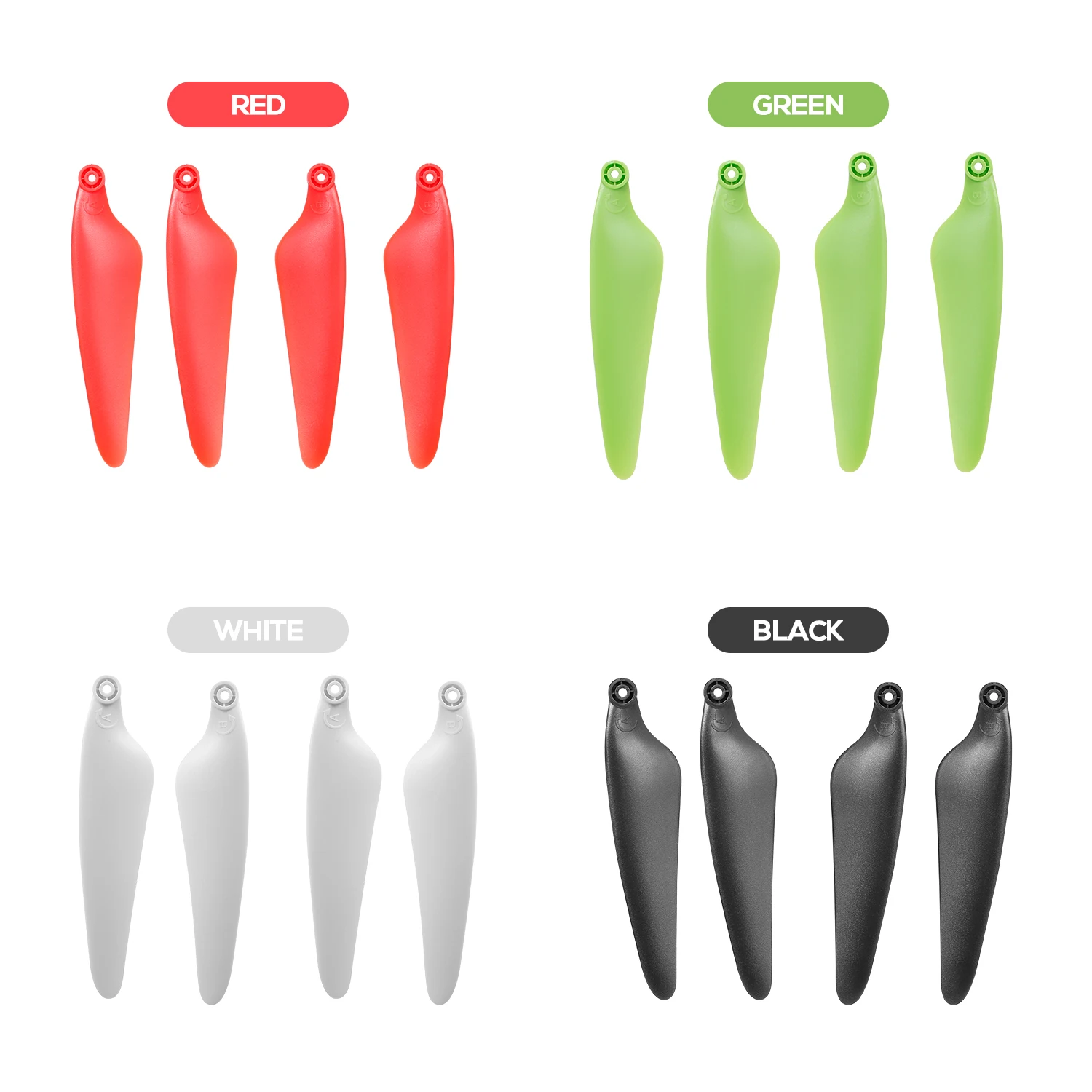 A/B Propeller Set Blade Foldable Propeller Props for Hubsan Zino H117S / Zino Pro / Zino 2 / Zino 2 Plus Drone