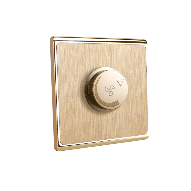 Home Fan Wall Swich 220V Variable Speed Blower Controller Fan Knob Regulating Speed Control Switch