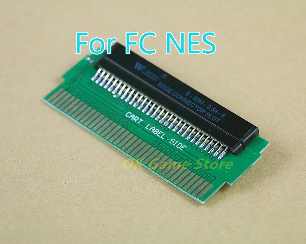 1set Adapter Converter 60 Pin to 72 Pin with CIC chip installed For NES Console System with Cartridge case and screwdriver