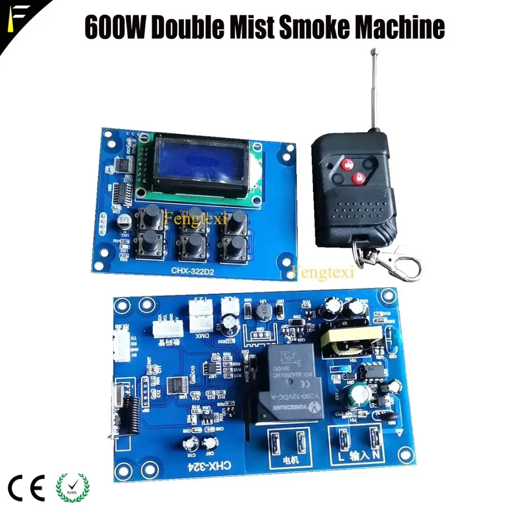 Wedding Party Special Effect 3000w 3kw Heavy Low Water Fog Smoke Machine Main Board with Touch Display Parts