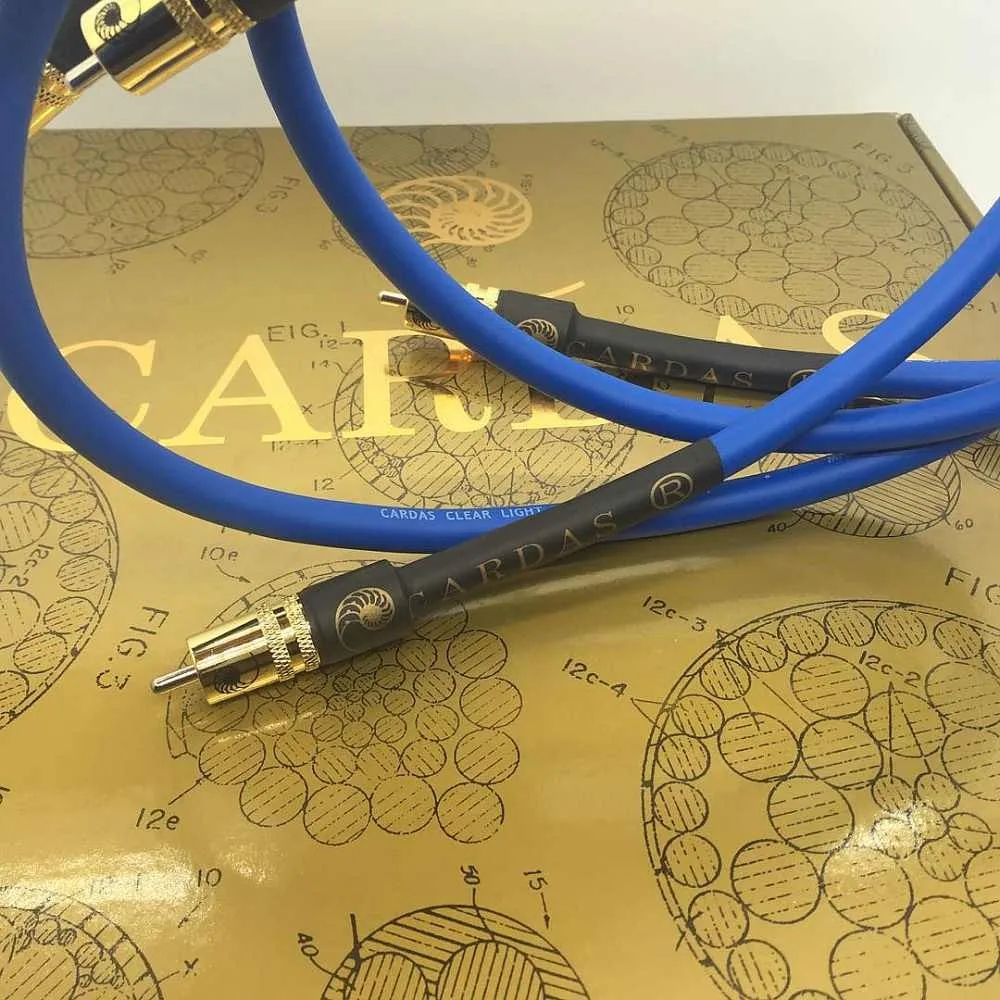 Cardas Clear Light wire Cardas Audio Amplifier CD DVD Player Speaker RCA Interconnect cable