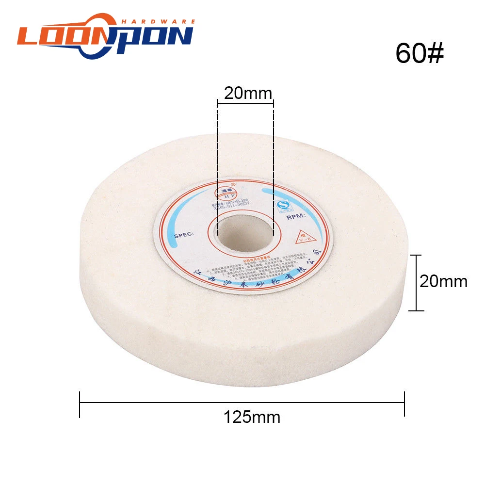 8 grit 200x16x32mm grit 46 roda de moagem cerâmica abrasivo disco moedor de metal aço pedra ferramenta giratória roda de polimento para metal